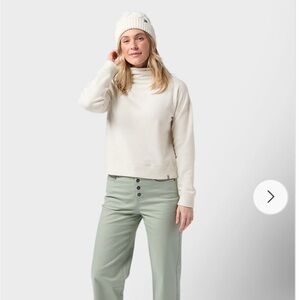 Stio Women's Turpin Fleece Mockneck in Mountain Goat size Small